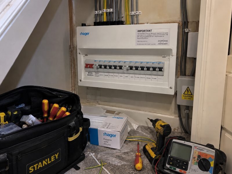 Electrical Contracting project timeline in Portsmouth